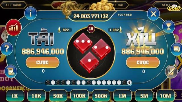 Chiến thuật chơi hiệu quả trong tài xỉu Go88