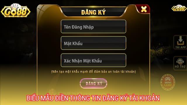 Hướng dẫn chi tiết cách đăng ký Go88