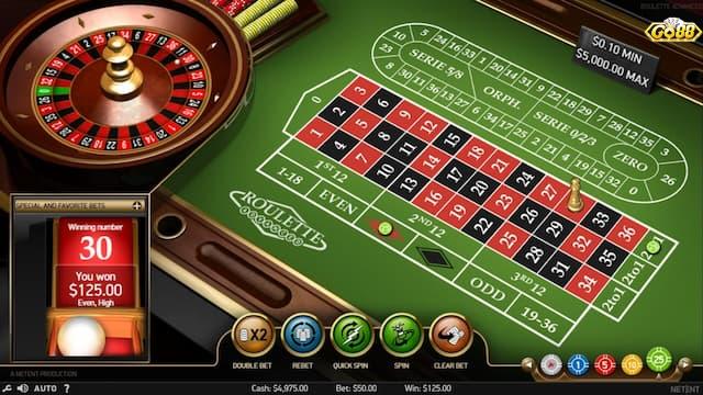 Những tính năng đặc biệt chỉ có tại Roulette Go88